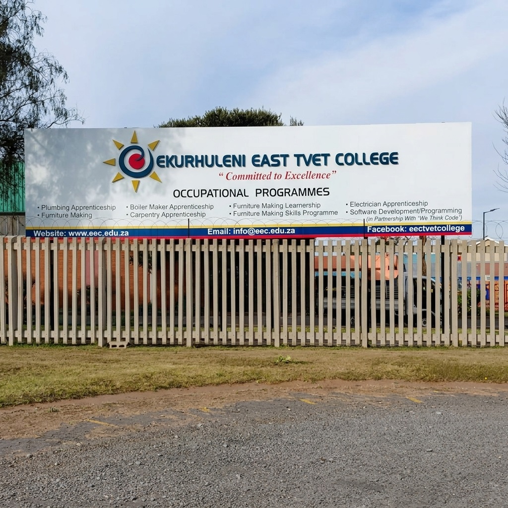 Completed large-format billboard signage manufactured by Dynamic Signs & Print in Springs, Gauteng